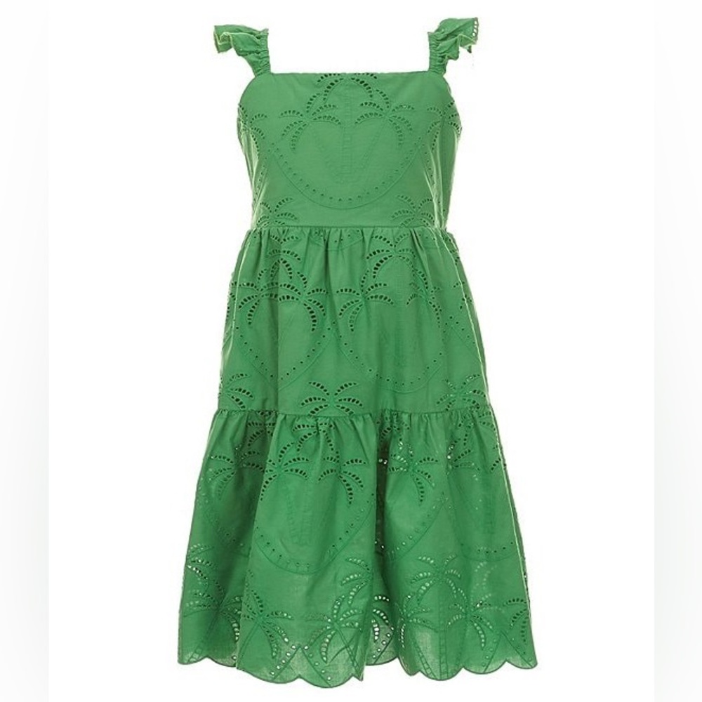 Chelsea & Violet  Eyelet Kids Dress sz. 7/8